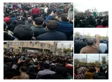 مردم چهارمحال و بختیاری برای حل مشکل  آب تجمع کردند/ عکس و فیلم 