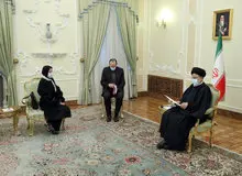 رئیسی: برقراری رابطه با اسرائیل امنیت ایجاد نمی‌کند/ سفیر فلسطین: پیروزی انقلاب اسلامی حقیقتاً پیروزی بزرگی برای امت عربی و اسلامی بود