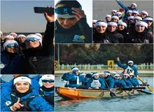 صدرنشینی زنان قایقران آوش خلیج فارس با حمایت آلومینیوم المهدی در لیگ دراگون‌بوت