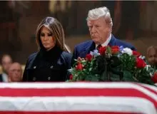 خانواده بوش به ترامپ قول داد