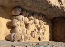 کشف کوزه‌های شراب با قدمت ۵۰ قرن+عکس