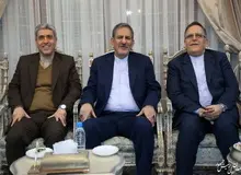 دیدار نوروزی معاون اول رییس جمهور با برخی مسئولان اجرایی