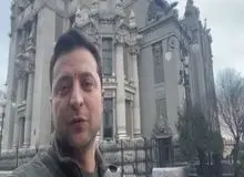 واشنگتن‌پست: زلسنکی پیشنهاد آمریکا برای ترک کی‌یف را نپذیرفت