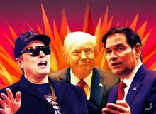 بگومگوی ایلان ماسک و مارک روبیو در نشست کابینۀ ترامپ