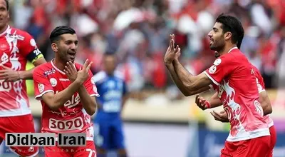 عدد اعجاب انگیز پرسپولیس برابر سپاهان؛ باز هم 6!