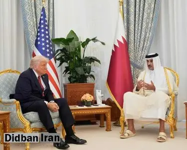 ترامپ و امیر قطر پیش از دیدارش با نتانیاهو دیدار کردند