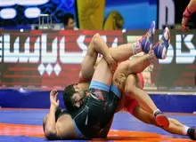 کشتی آزاد باشگاه های جهان/پیروزی بیمه رازی و ایزی پایپ کاشان مقابل حریفان