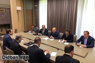 ولایتی پیام رهبر معظم انقلاب و ر‌وحانی را به پوتین تسلیم کرد
