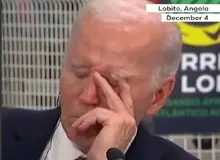 بایدن در اجلاس سران آفریقا خوابید!+فیلم