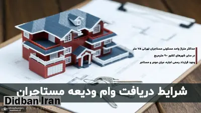 جزییات پرداخت وام ودیعه مسکن برای حمایت از مستاجران/ کمک ودیعه اجاره به چه کسانی پرداخت می‌شود؟