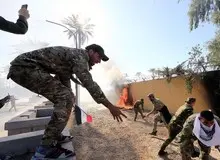 حشد الشعبی عقب نشینی کرد/ درخواست حشدالشعبی از اعضای خود برای عقب‌نشینی از مقابل سفارت آمریکا