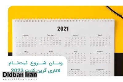 زمان شروع و دستور العمل جدید ثبتنام لاتاری گرین کارت ۲۰۲۳ اعلام شد