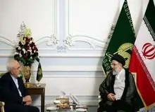 ظریف با ابراهیم رئیسی دیدار کرد
