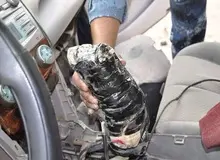 کشف کامیون بمب‌گذاری شده در بغداد