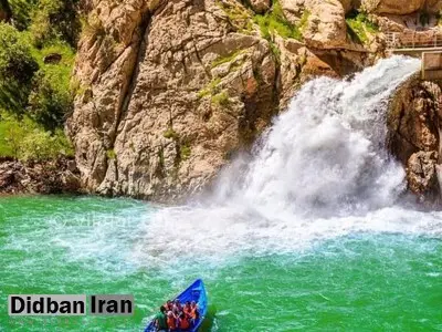 هشدار دادستان پاوه/ نجات گردشگران از غرقشدن قایق غیرمجاز در چشمه بل