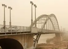 آلودگی هوا در ۱۲ شهر خوزستان 