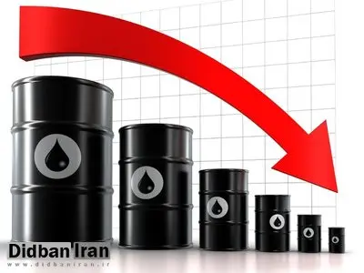 قیمت جهانی نفت طی ۱۲ ساعت اخیر به طور قابل توجهی کاهش یافته است