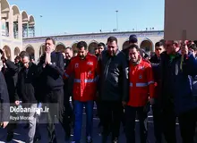 گزارش تصویری دیده بان ایران از مراسم تشییع پیکر شهدای آتش نشان 