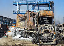  ۱۱ کارگر اسکله شهید رجایی مفقود شده اند