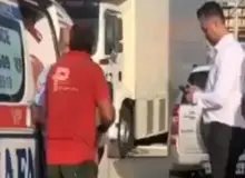 کارگرانی که در ورزشگاه شهرقدس دچار سوختگی شدند را به آمبولانس راه ندادند+فیلم 