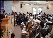 دیدار رییسی با اعضای جامعه مدرسین حوزه علمیه قم