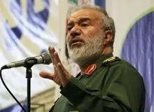 جانشین فرمانده سپاه: خاک بر سرتان کنند در آخرت به جنهم می روید/ اگر فریب خوردگان داخلی نبودند به جای این ۶۰ روز در ۶ روز  کار را تمام می کردیم 