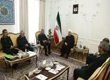 روایت فرمانده هوا وفضای سپاه از جلسه "تهدید" رئیس جمهور سابق /حاجی زاده :در جلسه فرماندهان سپاه با روحانی به او گفتیم حرفهایت را تحمل نخواهیم کرد، فکر نکن همیشه می‌توانی این حرف ها را بزنی/ تو میخواهی مثل احمدی نژاد شوی