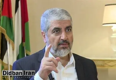 خالد مشعل: اسرائیل هرگز بخشی از نظم منطقه‌ای نخواهد بود
