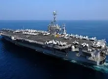 ناو هواپیمابر «یو. اس. اس جان استنیس» امروز پس از غیبت ۸ ماهه وارد خلیج فارس شد