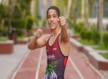 کشتی‌گیر نوجوان بی‌خبر از فوت پدر مدال جهانی گرفت