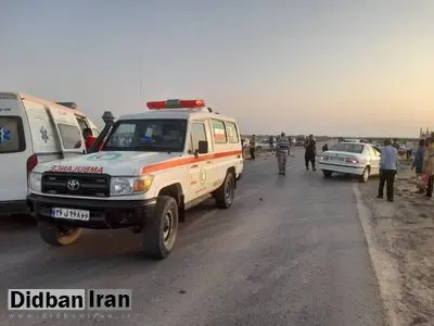 تصادف خودروی حامل اتباع خارجی در مسیر سراوان - خاش/ ۹ کشته و هفت مجروح