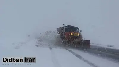 بسته شدن ۸۵ جاده روستایی در کرمانشاه به دلیل برف