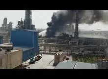 آتش سوزی در پتروشیمی امیرکبیر/ FILM