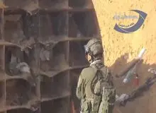 ارتش اسرائیل: یک تونل بزرگ در عمق ۵۰ متری زمین کشف کردیم+فیلم 