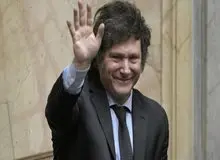 «خاویر میلی» به عنوان رییس‌جمهور آرژانتین سوگند یاد کرد
