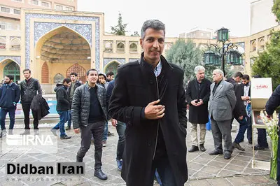 عادل فردوسی پور در مراسم یادبود جانباختگانِ شریف در حادثه پرواز ۷۳۷+ تصاویر