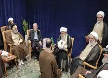 عمامه گذاریِ فرزند علی لاریجانی+عکس 