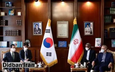 علی لاریجانی چرا با نخست وزیر کره جنوبی دیدار کرد؟