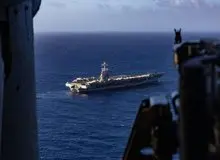 ناو هواپیمابر آمریکا وارد کارائیب شد