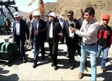 بازدید معاون اول رییس جمهور از روند پیشرفت آزاد راه تهران ـ شمال / آغاز عملیات اجرایی منطقه ی 2 آزاد راه تهران ـ شمال