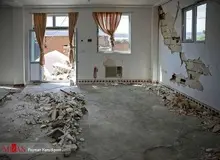 خسارت به منازل مسکونی در پی زلزله ۵.۷ ریشتری در کوهرنگ