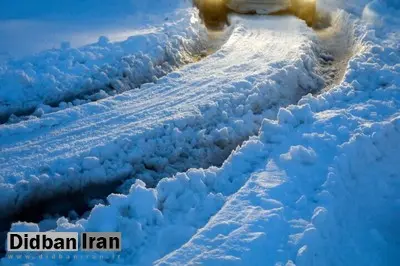 ارتفاع برف در مناطق کوهستانی مازندران به ۴۰ سانتیمتر رسید