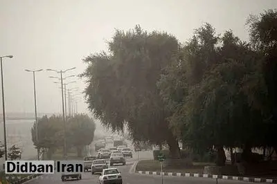 بازگشت آلودگی به هوای تهران با خیزش گرد و خاک