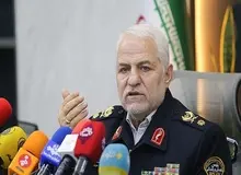 کنایه رئیس پلیس راهور به خودروسازان: خودروی اوکراینی زیر تانک له شد اما راننده سالم ماند