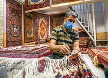 کاهش ۸۰ تا ۸۵ درصدی صادرات فرش دستباف/ ریزش تقاضا برای خرید فرش دستباف در بازار داخلی/فرش‌های کاخ سعدآباد به موزه منتقل شدند