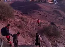سقوط کوهنورد غیربومی از ارتفاعات «کوهنانی»/ تلاش ها برای یافتن فرد سقوط‌کرده تاکنون بی‌نتیجه بوده