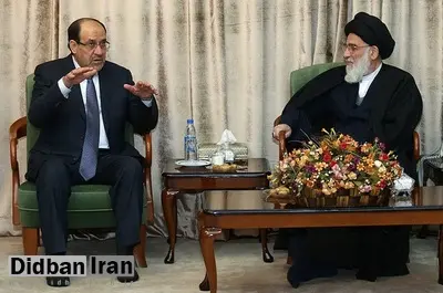 نوری مالکی با آیتالله هاشمی شاهرودی دیدار کرد