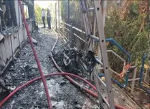 آتش‌سوزی بیمارستان رجایی در تهران/ جزئیات