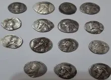کشف ۱۵ سکه نقره اشکانی در دره‌شهر