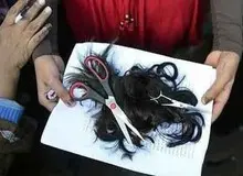 قیچی کردن موی 9 دانش آموز دیگر در فسا